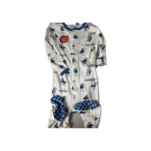 Magnetic Me Unisex Blue | White | animals Pajamas size: 6-12 months